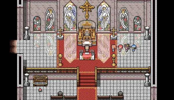 Персонаж EXCALIBURIAN!! в процессе выполнения задания