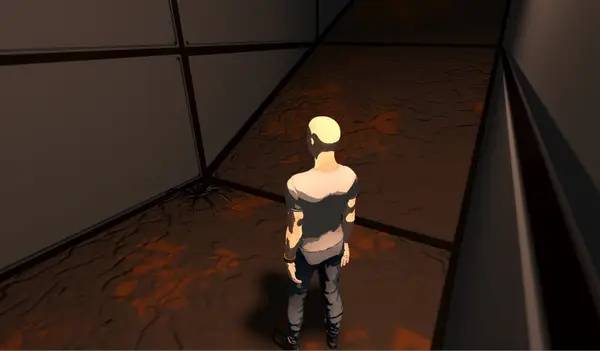 Персонаж Fail to Win в процессе выполнения задания