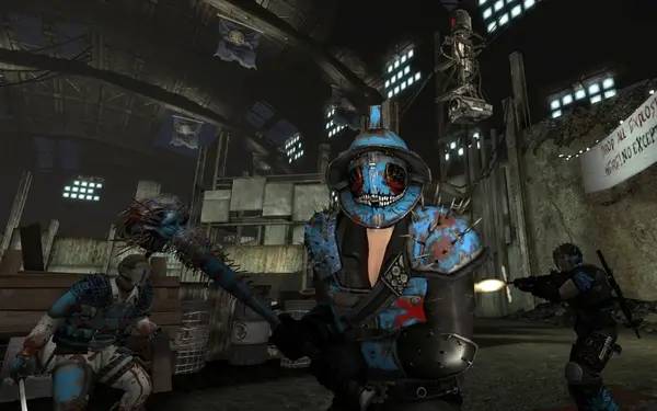 Персонаж Fallen Earth Classic в процессе выполнения задания