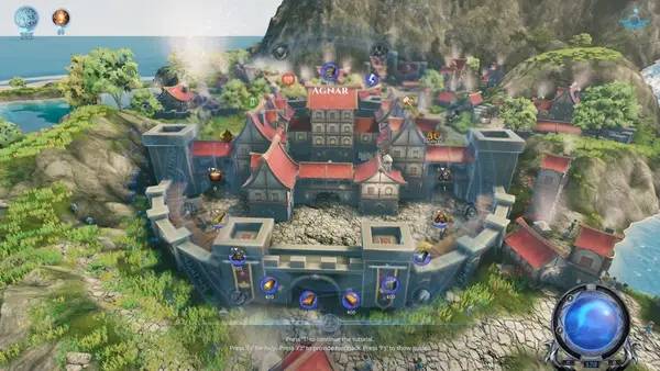 Персонаж Fata Deum в процессе выполнения задания