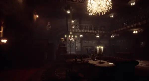 Персонаж Fear surrounds в процессе выполнения задания