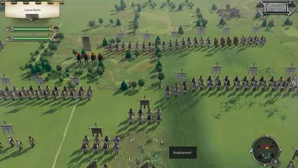 Персонаж Field of Glory 2 Medieval в процессе выполнения задания