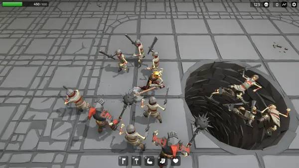 Персонаж Final Foe в процессе выполнения задания