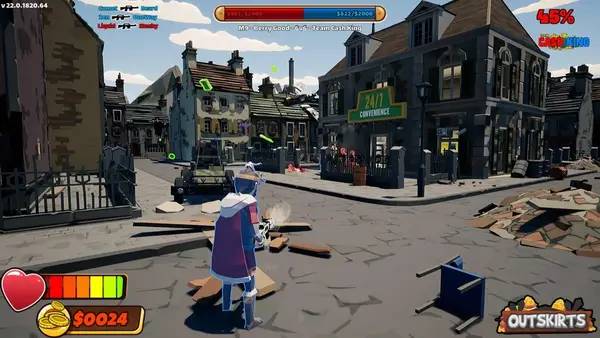 Персонаж Finders Reapers в процессе выполнения задания