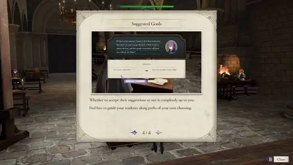 Персонаж Fire Emblem Three Houses в процессе выполнения задания