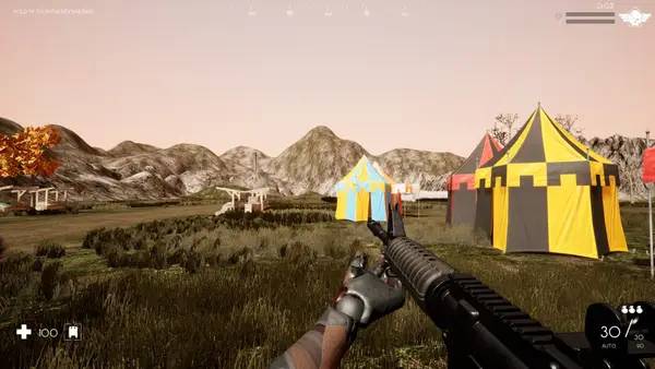 Персонаж Firescout в процессе выполнения задания