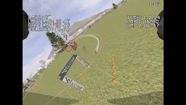 Персонаж FlowState в процессе выполнения задания