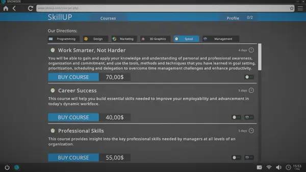 Персонаж Freelancer Life Simulator в процессе выполнения задания