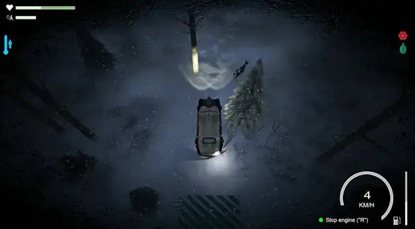 Персонаж Frozen State в процессе выполнения задания