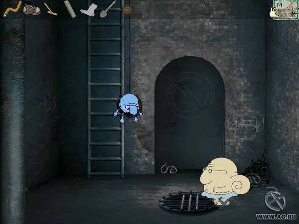 Персонаж Full Pipe в процессе выполнения задания