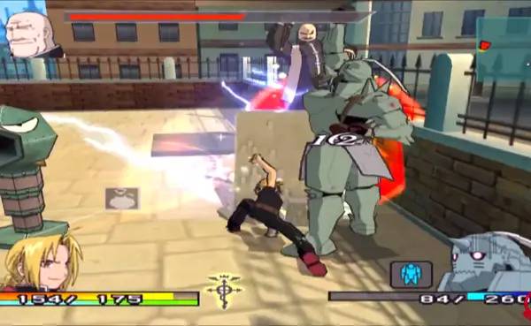 Персонаж Fullmetal Alchemist 2  Curse of the Crimson Elixir в процессе выполнения задания