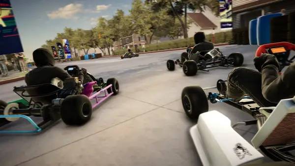 Персонаж Gearhead Karting Simulator - Mechanic and Racing в процессе выполнения задания