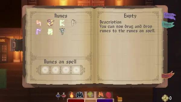 Персонаж Gift of Parthax в процессе выполнения задания