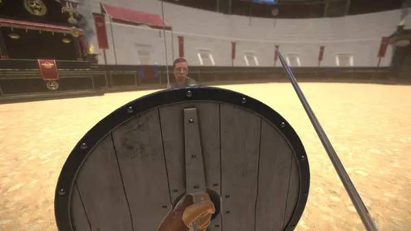 Персонаж Gladia в процессе выполнения задания