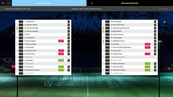 Персонаж Global Soccer Manager 2018 в процессе выполнения задания