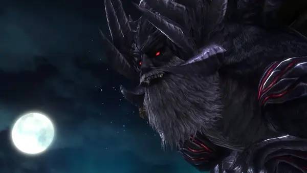 Персонаж GOD EATER Resurrection в процессе выполнения задания