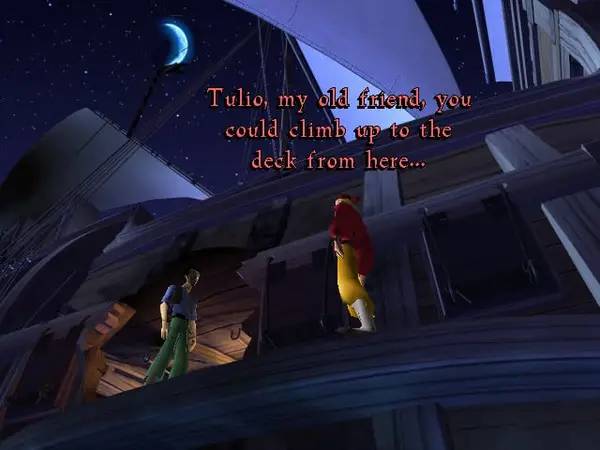 Персонаж Gold & Glory  The Road to El Dorado в процессе выполнения задания