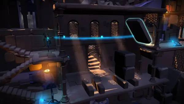 Персонаж Golem в процессе выполнения задания