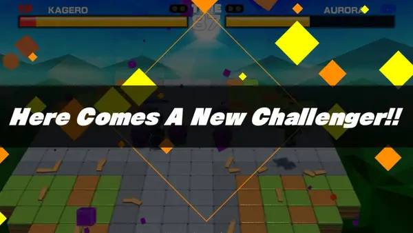 Персонаж Goonya Fighter в процессе выполнения задания