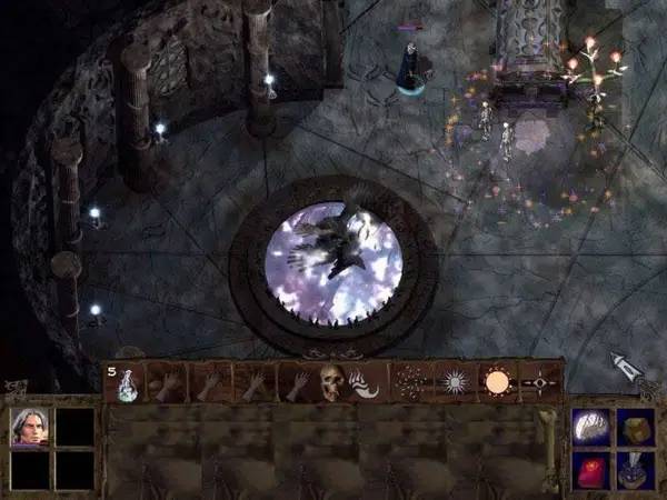 Персонаж Gorasul The Legacy of the Dragon в процессе выполнения задания