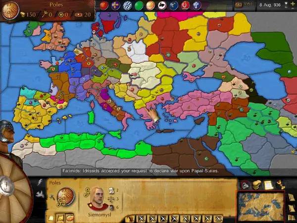 Персонаж Great Invasions The Darkages 350-1066 AD в процессе выполнения задания