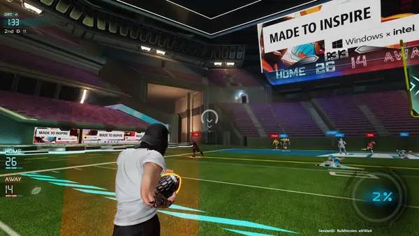 Персонаж Gridiron в процессе выполнения задания