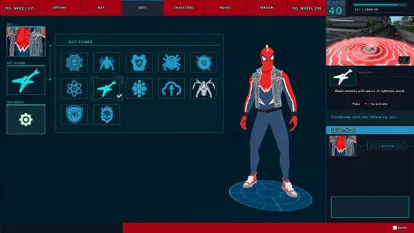 Персонаж ГТА Сан Андреас - Spider-Man Mod в процессе выполнения задания