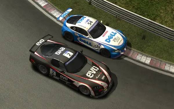 Персонаж GTR Evolution Expansion Pack for RACE 07 в процессе выполнения задания