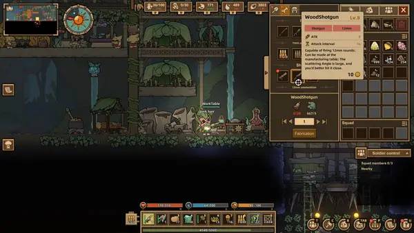 Персонаж Guardians of the Sanctree в процессе выполнения задания