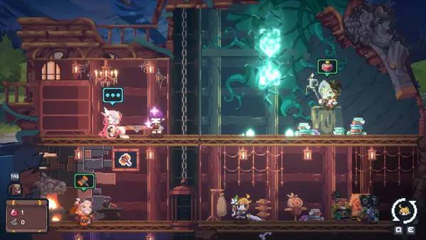 Персонаж Guidus Zero в процессе выполнения задания