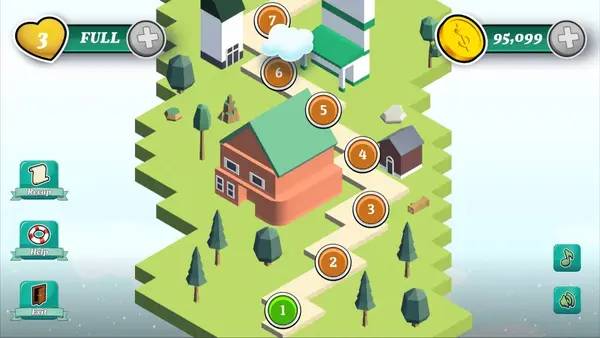 Персонаж Guildmaster Story в процессе выполнения задания