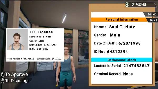Персонаж Gun Factory Simulator в процессе выполнения задания