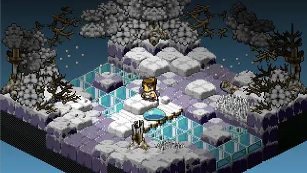 Персонаж Hakoniwa Explorer Plus в процессе выполнения задания