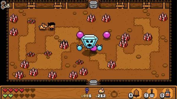 Персонаж Hatchwell в процессе выполнения задания