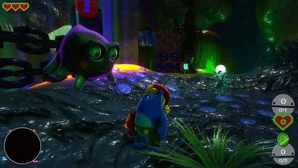 Персонаж Heart Chain Kitty в процессе выполнения задания