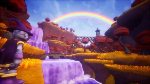 Персонаж Heim в процессе выполнения задания