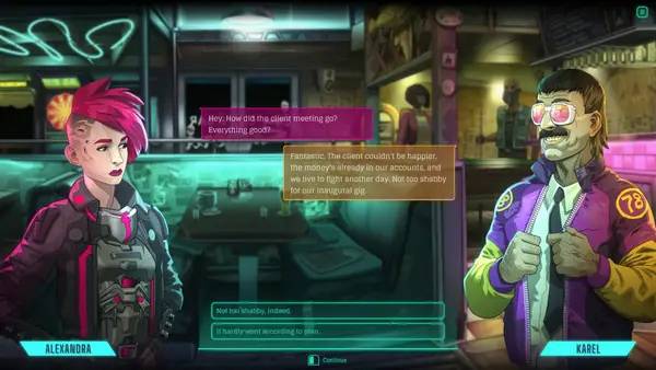 Персонаж HeistGeist в процессе выполнения задания