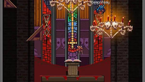 Персонаж Hellstuck Rage With Your Friends в процессе выполнения задания