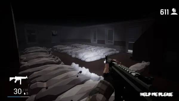 Персонаж Help me please в процессе выполнения задания