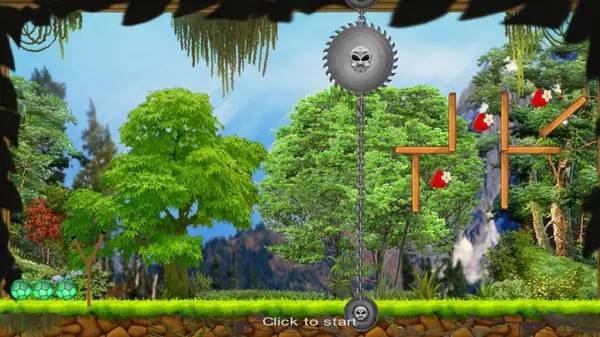 Персонаж Hentai Strawberry в процессе выполнения задания