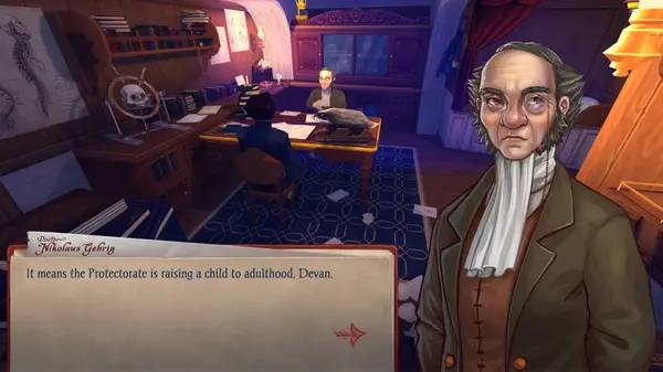 Персонаж Herald  The Interactive Period Drama – Complete Edition в процессе выполнения задания