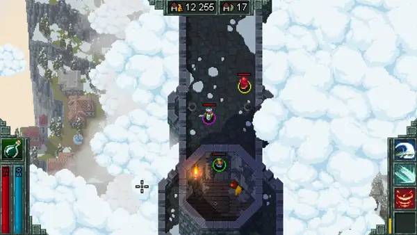 Персонаж Heroes of Hammerwatch в процессе выполнения задания