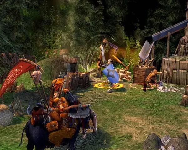 Персонаж Heroes of Might and Magic 5  Tribes of the East в процессе выполнения задания