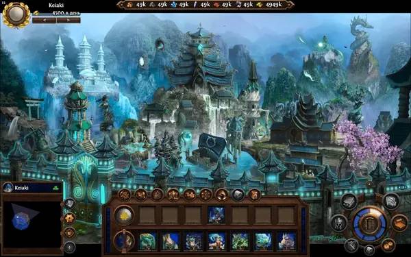 Персонаж Heroes of Might and Magic 7.5  Ultimate Edition в процессе выполнения задания
