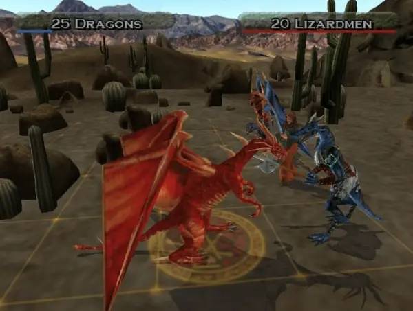 Персонаж Heroes of Might and Magic  Quest for the Dragon Bone Staff в процессе выполнения задания