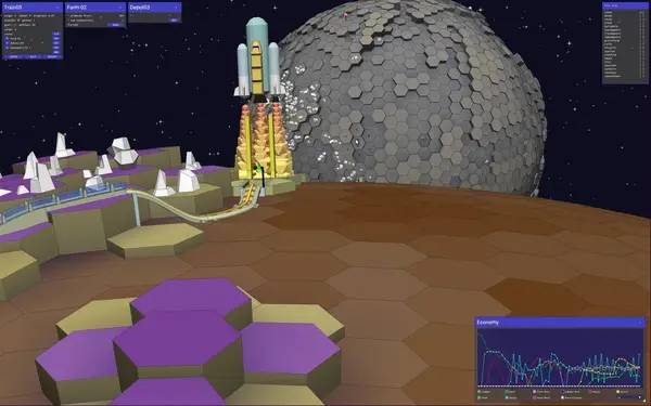 Персонаж Hexa Trains в процессе выполнения задания