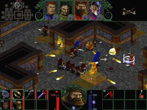 Персонаж Hexplore в процессе выполнения задания