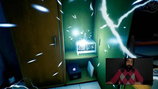 Персонаж Hide and Shriek в процессе выполнения задания