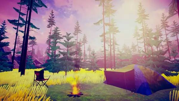 Персонаж Hike в процессе выполнения задания