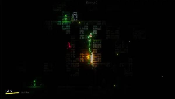 Персонаж Himno в процессе выполнения задания